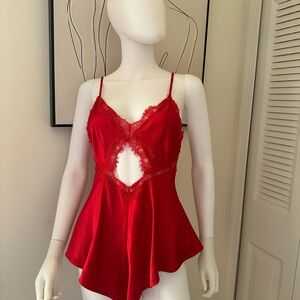 Victoria's Secret Red Velvet Pajama Set